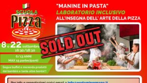 Scuola Pizza Manine in Pasta progetto inclusivo sold out